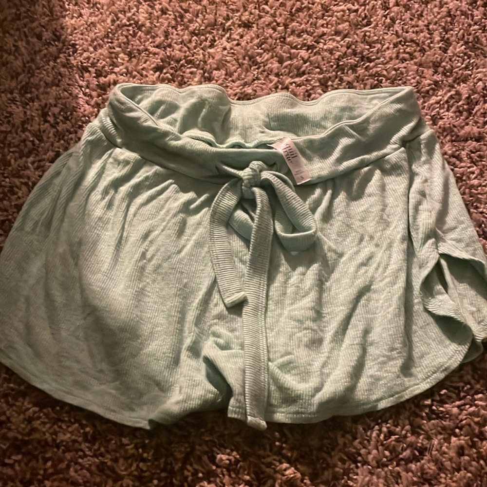 Tranquil and true small turquoise flow shorts